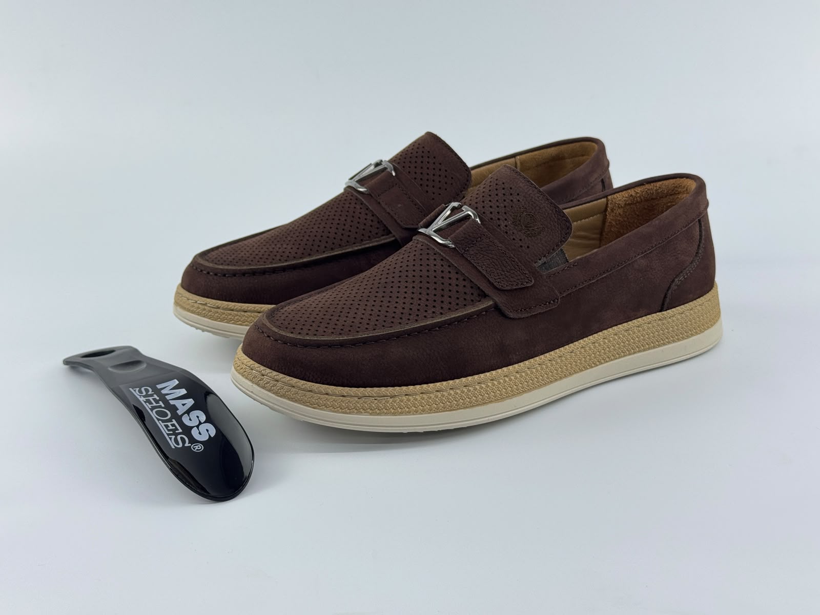 LOST Model Hakiki Deri Erkek loafer — Kahverengi